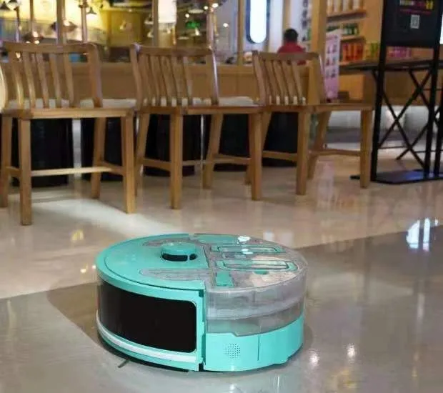 Robot làm sạch ốc sên Reeman
